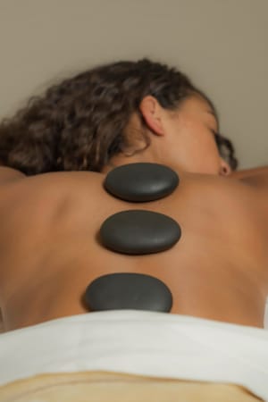 Hot stone, body services and massage, The Spa