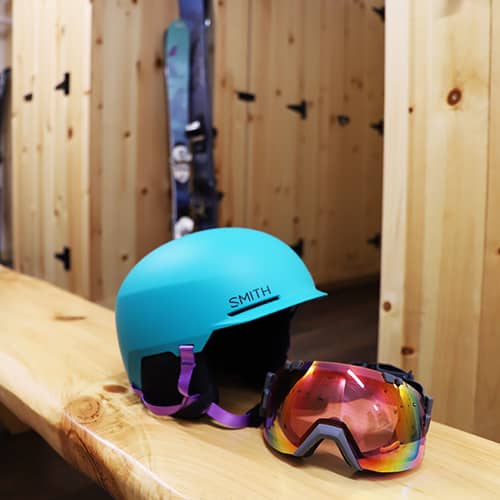 VIP Ski Locker, gear at Boyne Mountain