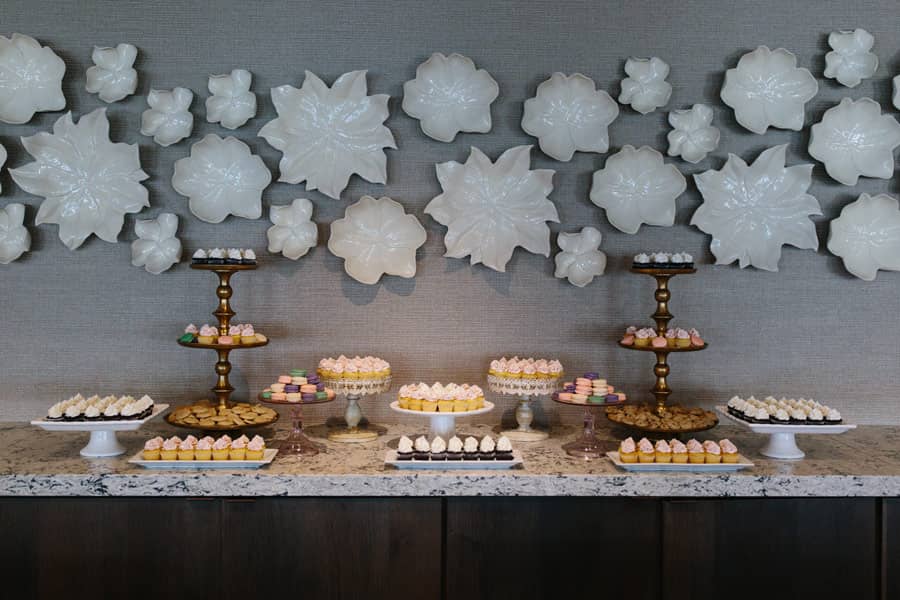 Dessert display | The Sagamore Room