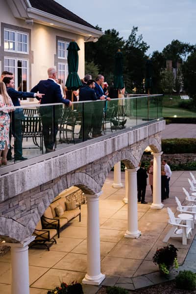 Arthurs 27 terrace, wedding reception venue, Bay Harbor Golf Club