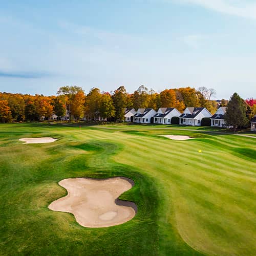 Fall at Crooked Tree Golf Club, northern Michigan