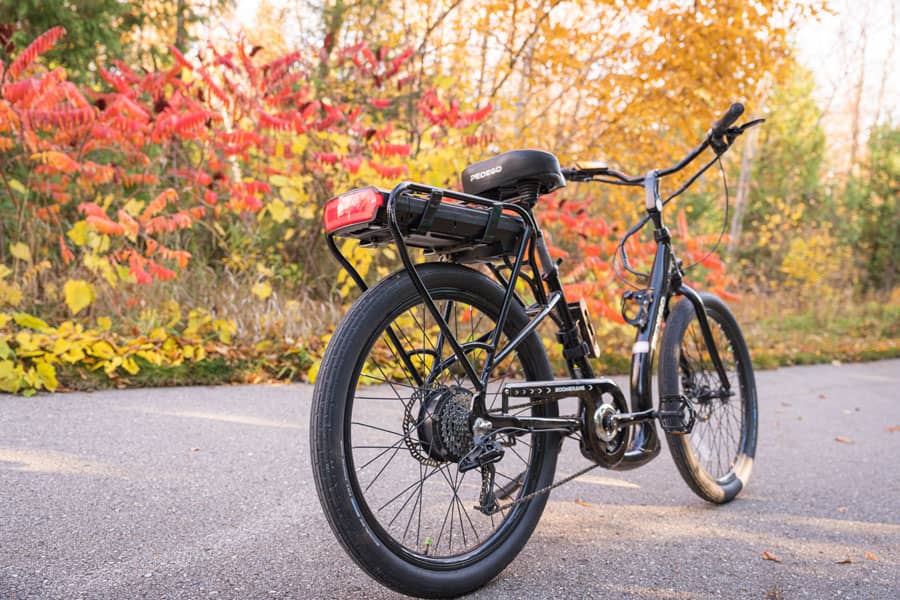 Fall biking, Bay Harbor