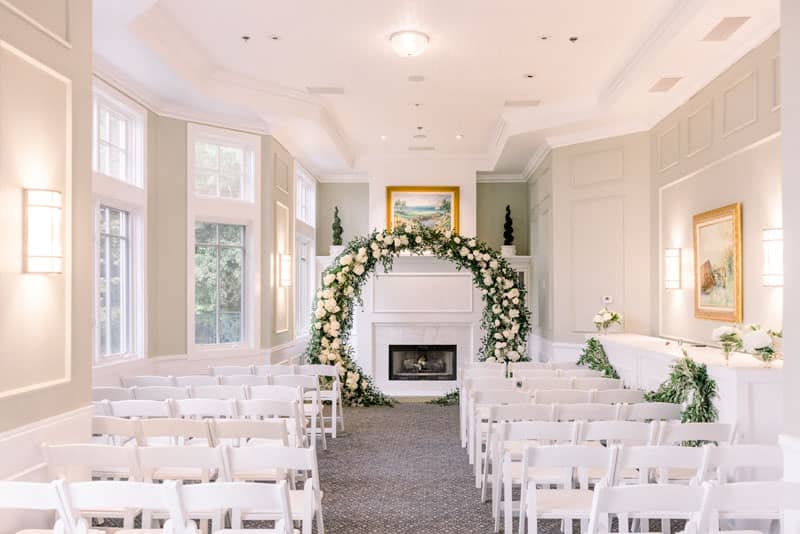 Preserve Room, wedding ceremony venue, Bay Harbor Golf Club, MI